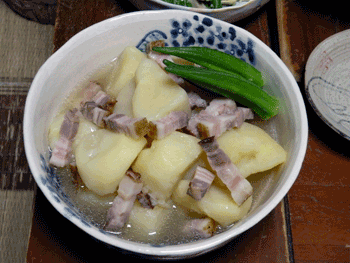 じゃがいもとベーコンの塩煮(file253)