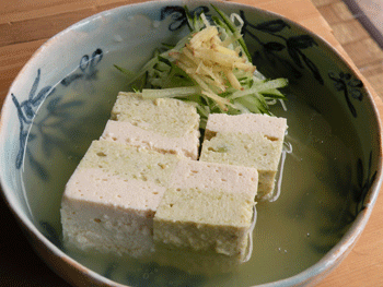 そら豆豆腐の銀あん仕立て(file300)