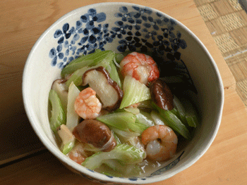 エビとセロリの中華炒め(file303)